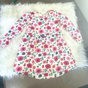 Touched by Nature Floral Long Sleeve Dress Size 7